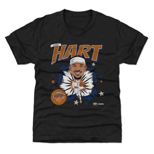 Josh Hart New York Knicks Caricature WHT