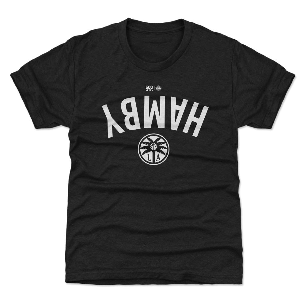 Dearica Hamby Los Angeles Sparks Invert WHT