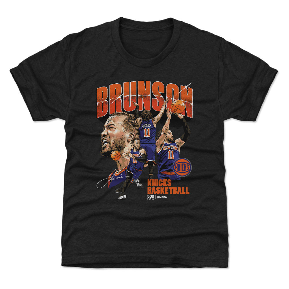 Jalen Brunson New York Knicks Collage WHT