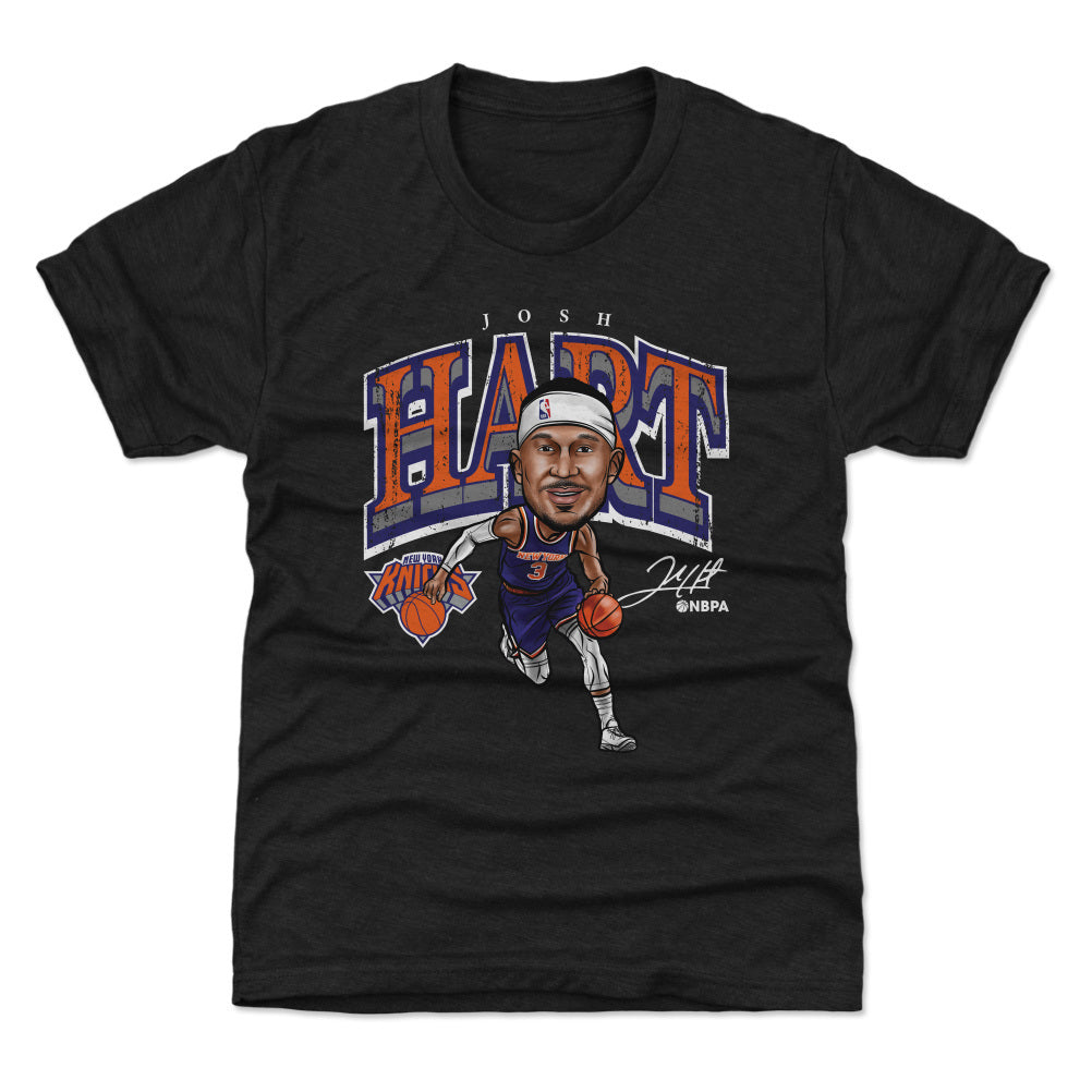 Josh Hart New York Knicks Cartoon WHT
