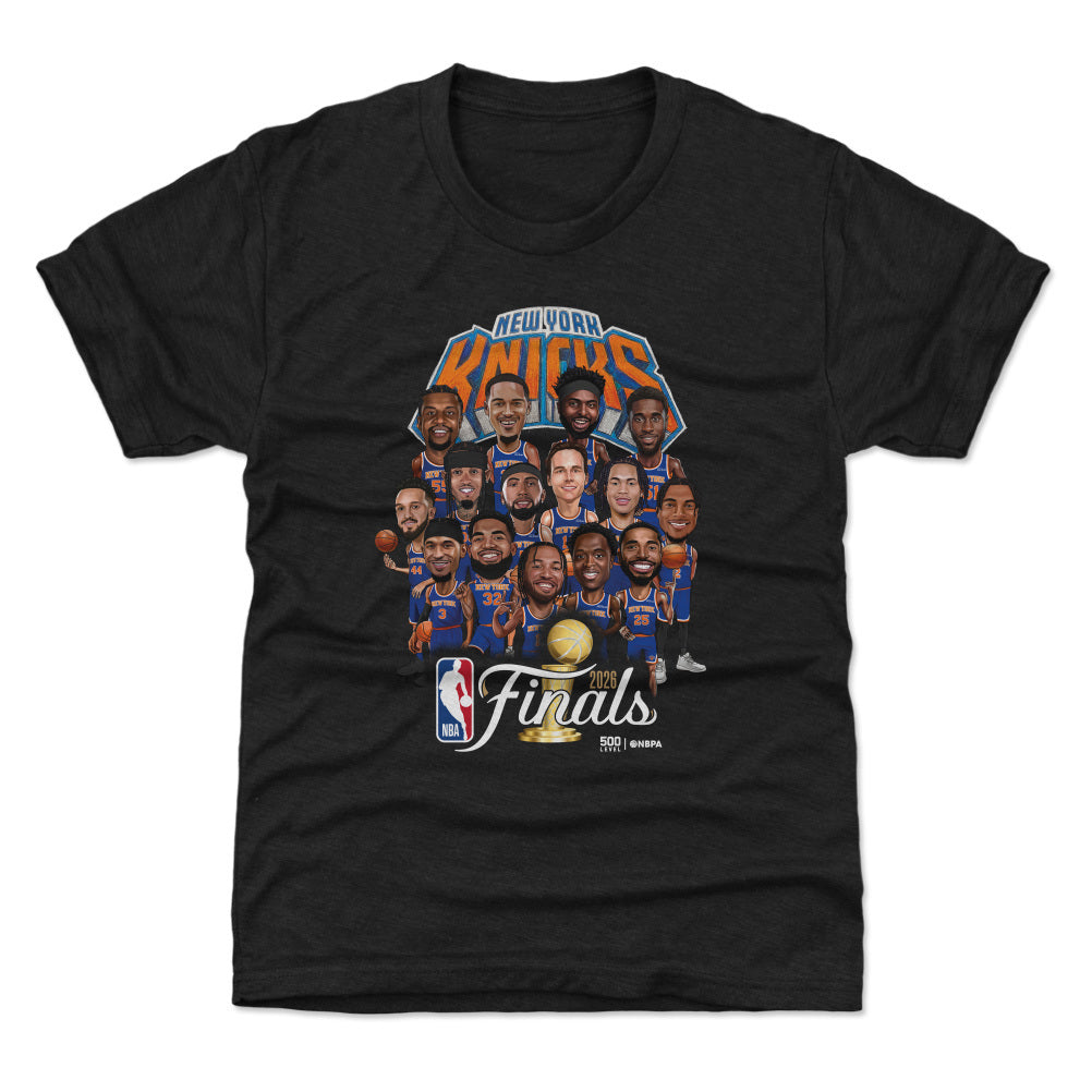 New York Knicks NBA Finals 2026 Caricature WHT