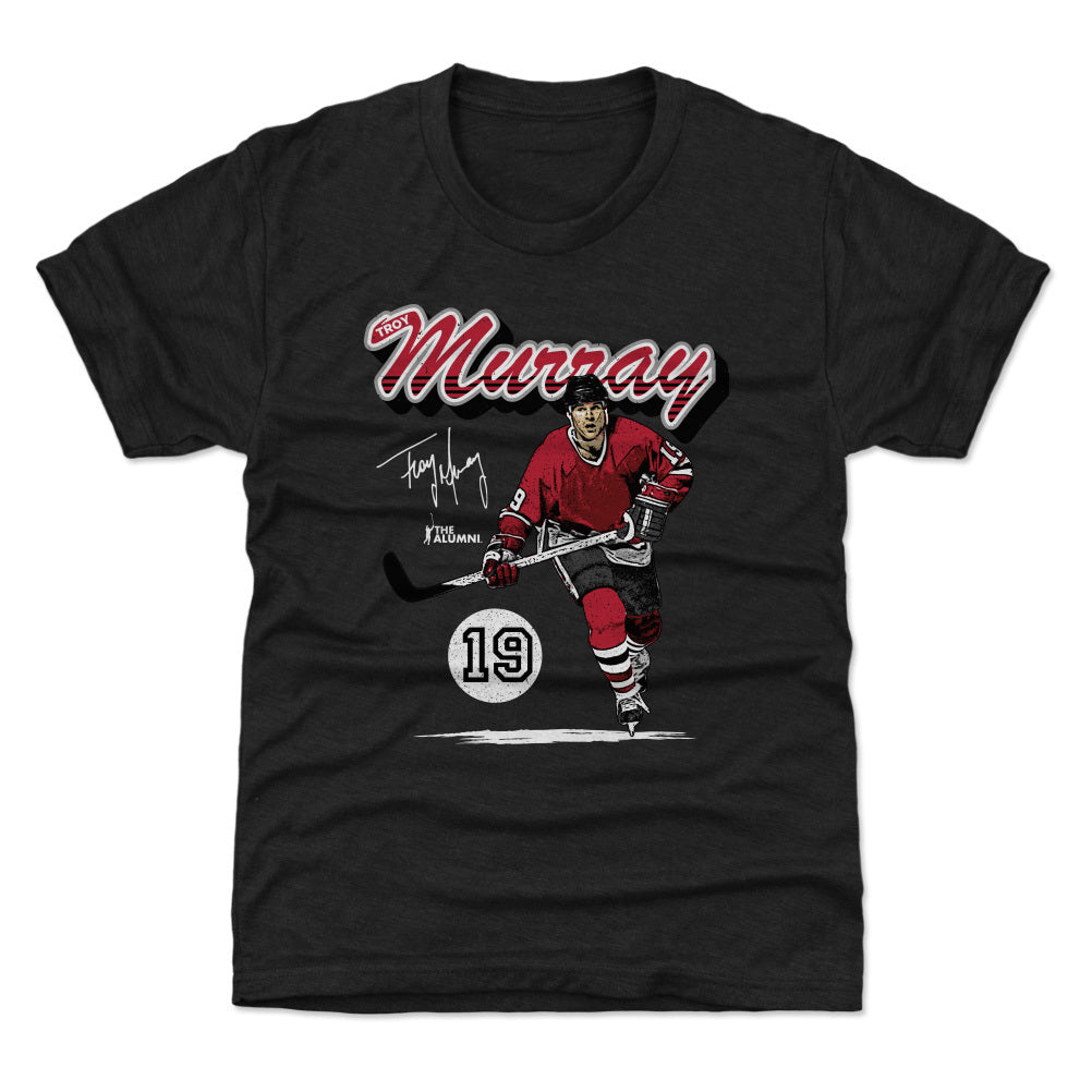 Troy Murray Chicago Retro Script WHT