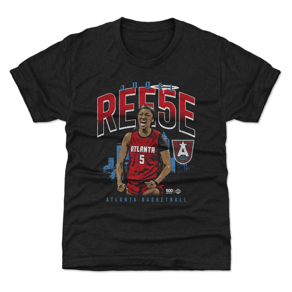 Angel Reese Atlanta Dream Cityscape WHT