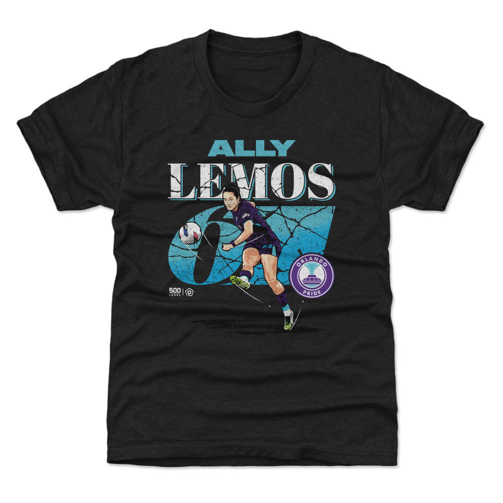 Ally Lemos Orlando Pride Cracked Number WHT