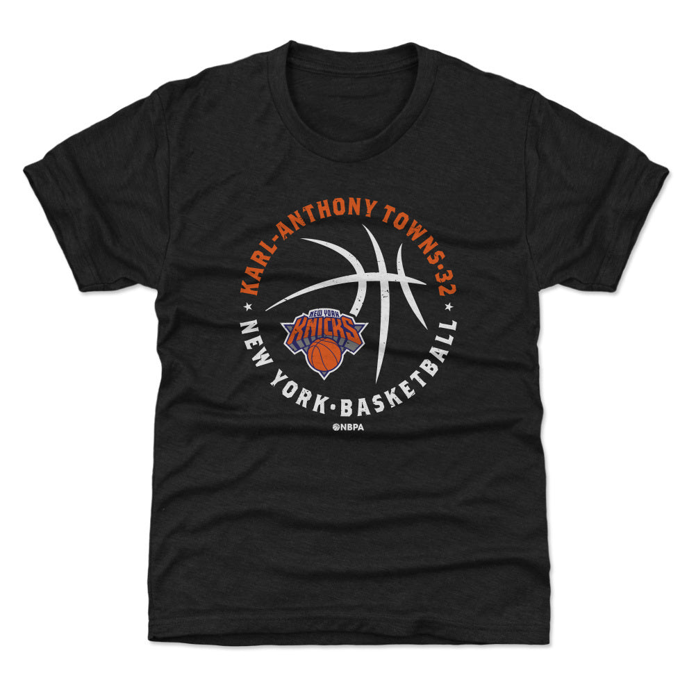 Karl-Anthony Towns New York Knicks Player Ball WHT