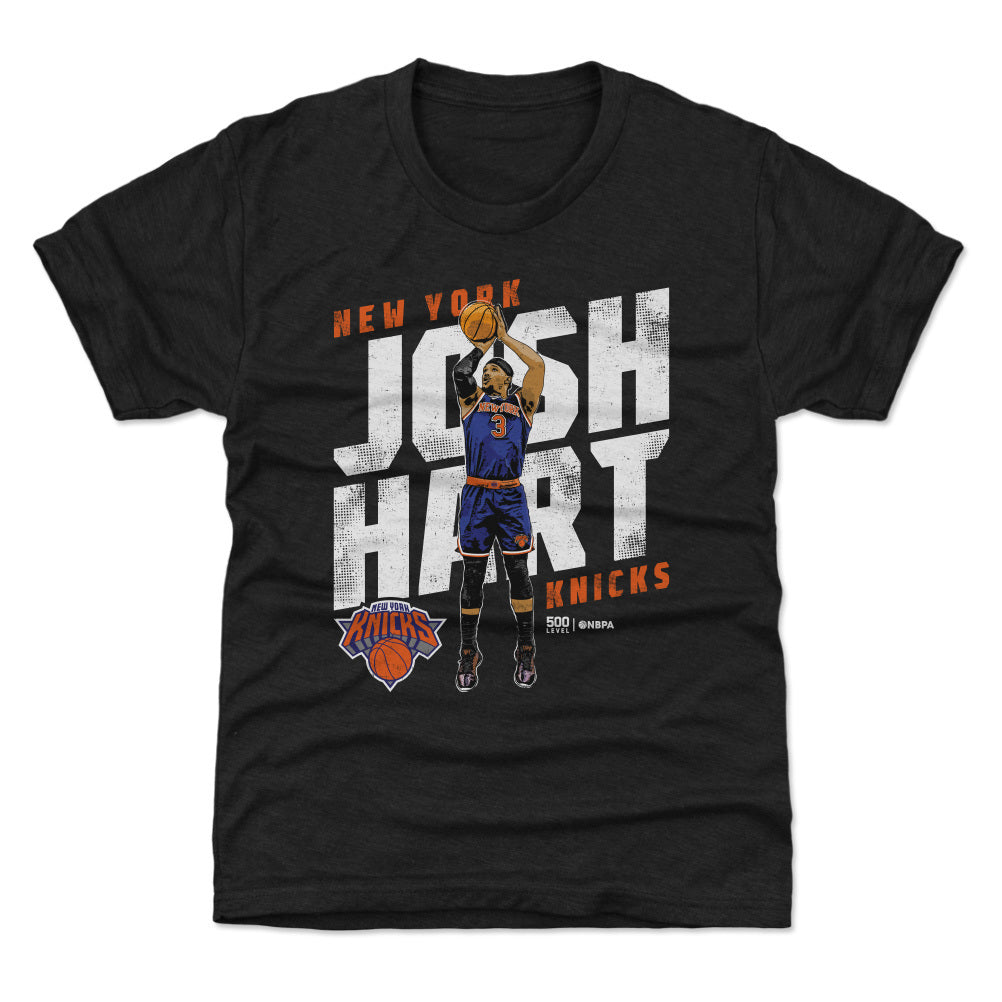 Josh Hart New York Knicks Slant WHT