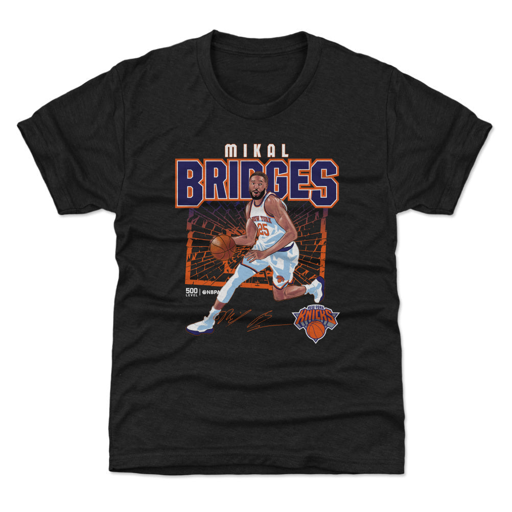 Mikal Bridges New York Knicks Shattered WHT
