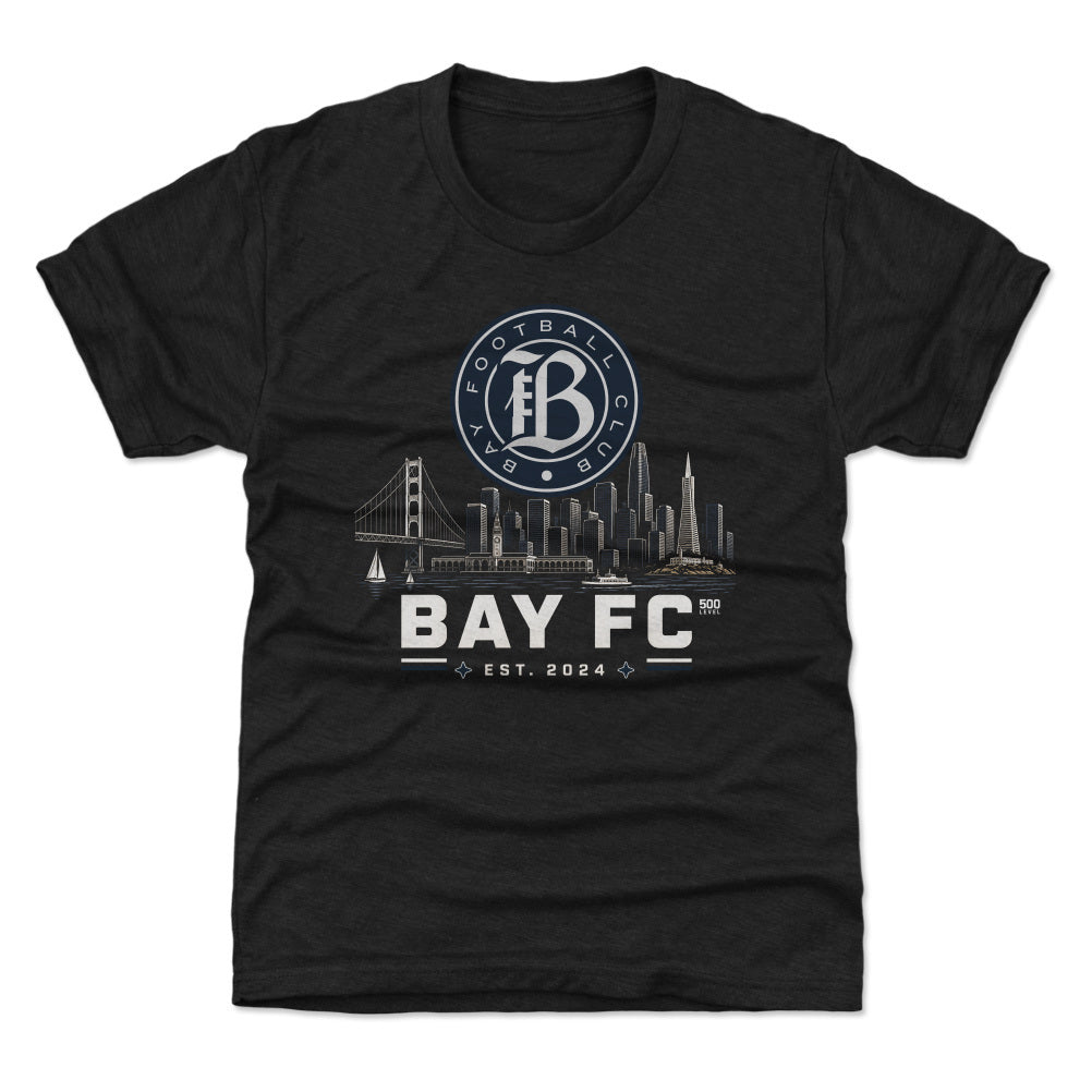 Bay FC Skyline Logo WHT