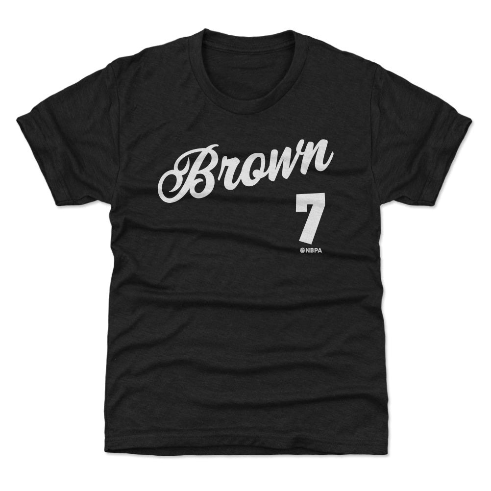 Jaylen Brown Boston Script WHT