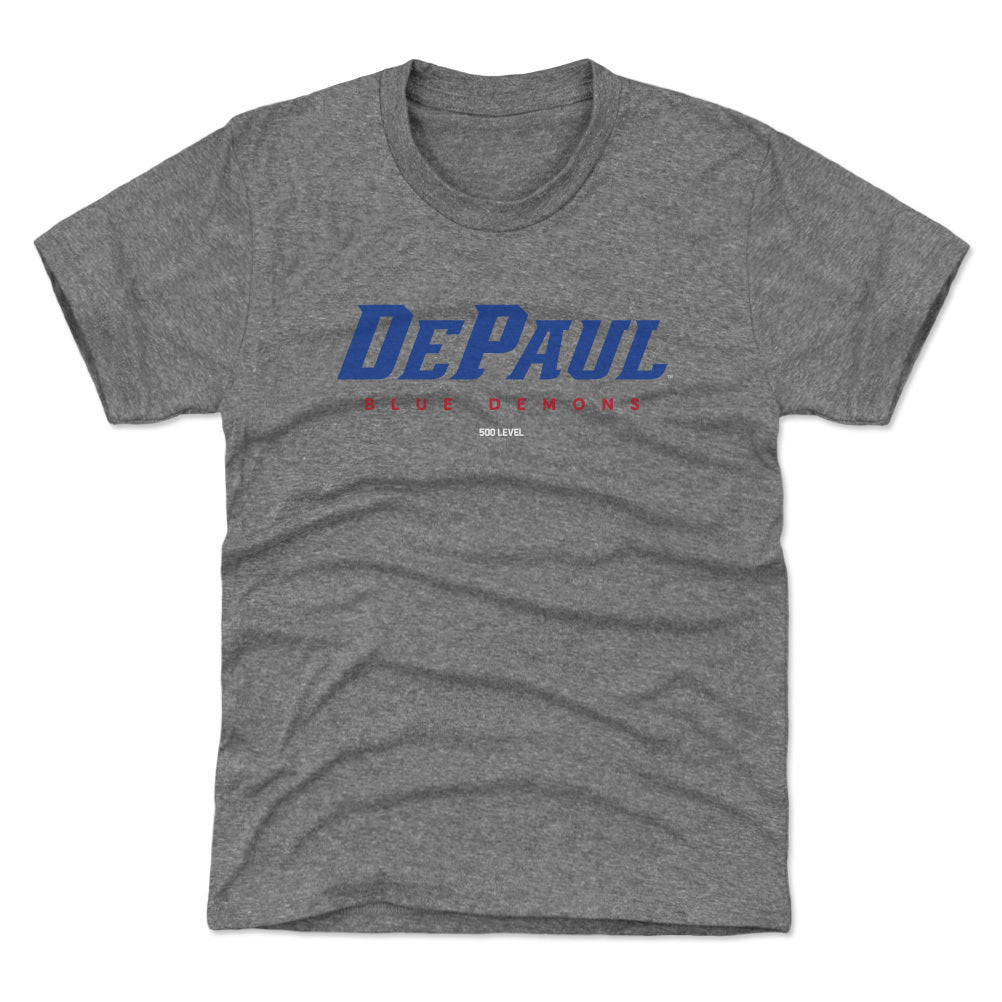 DePaul Blue Demons Wordmark Blue Demons WHT