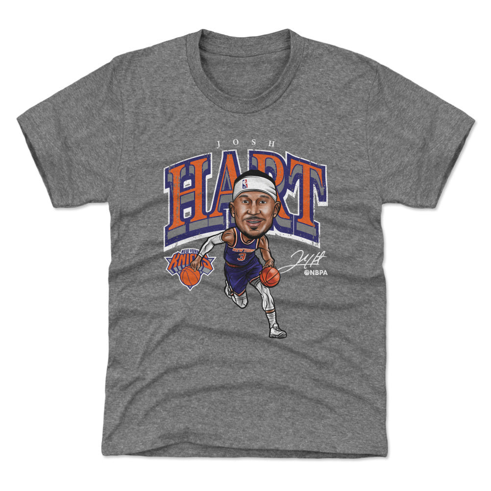 Josh Hart New York Knicks Cartoon WHT