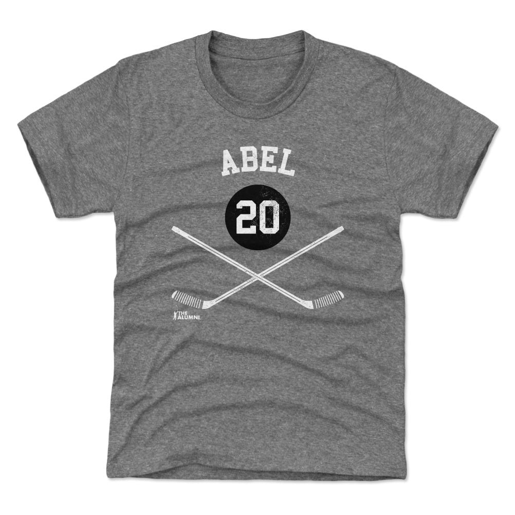 Sid Abel Chicago 20 Sticks WHT