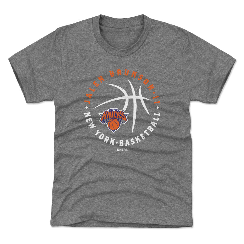 Jalen Brunson New York Knicks Player Ball WHT