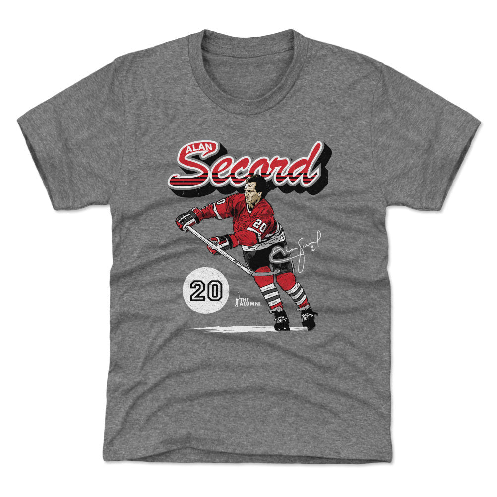 Alan Secord Chicago Retro Script WHT
