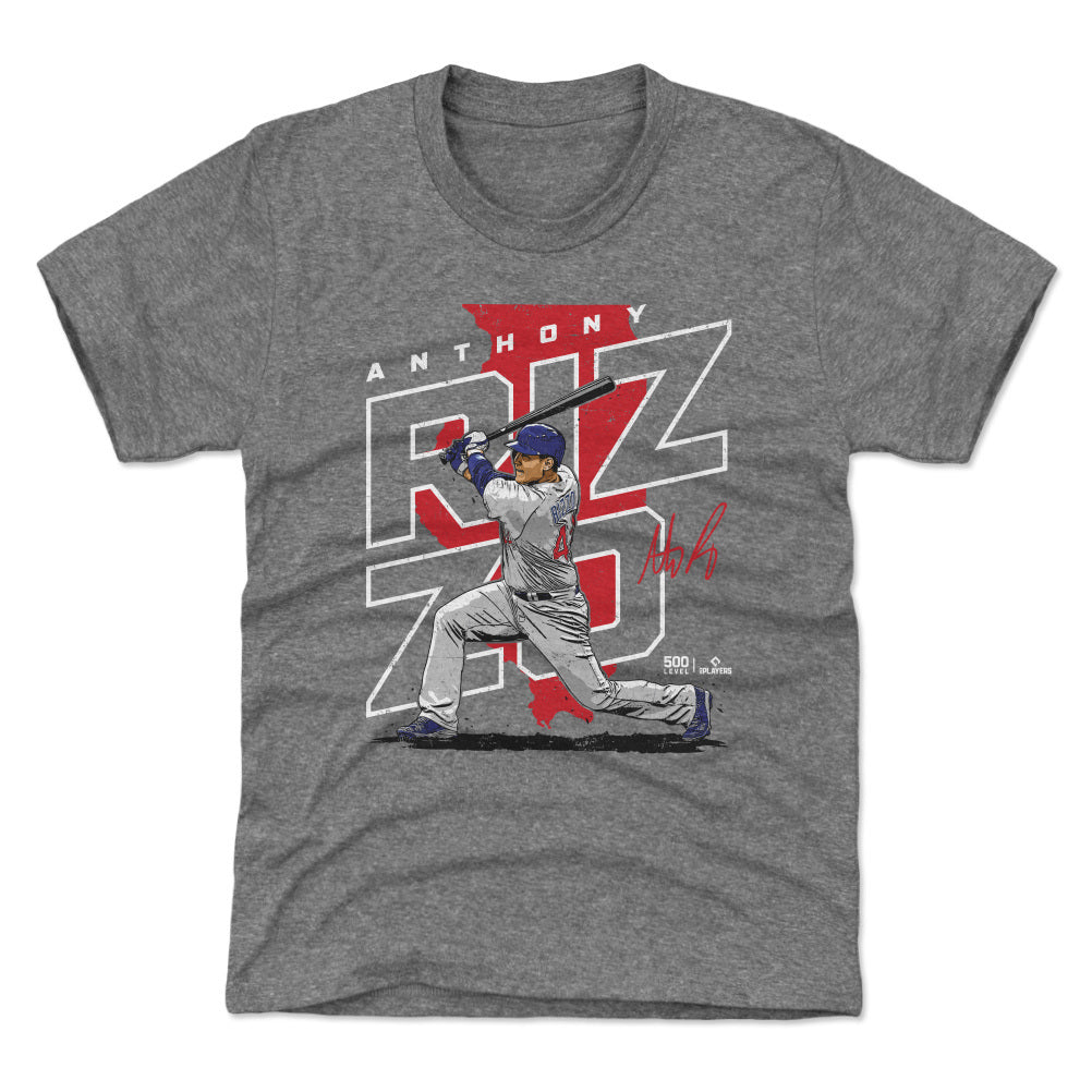 Anthony Rizzo Chicago C Player Map WHT