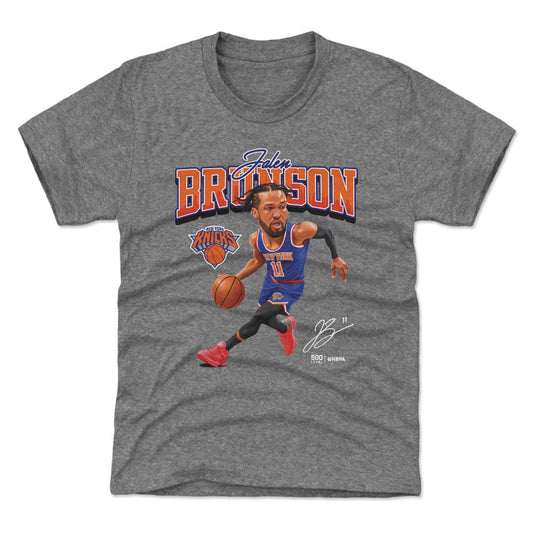 Jalen Brunson New York Knicks Caricature WHT