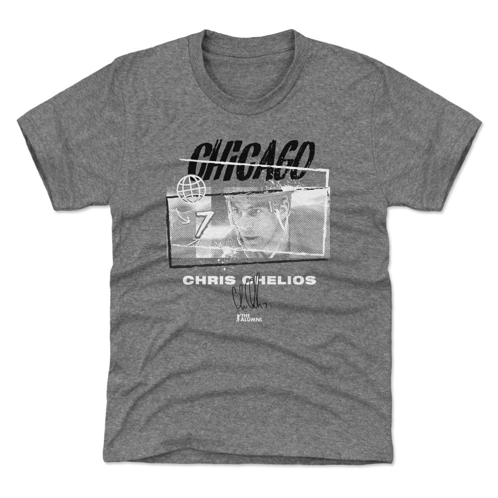 Chris Chelios Chicago Tones WHT