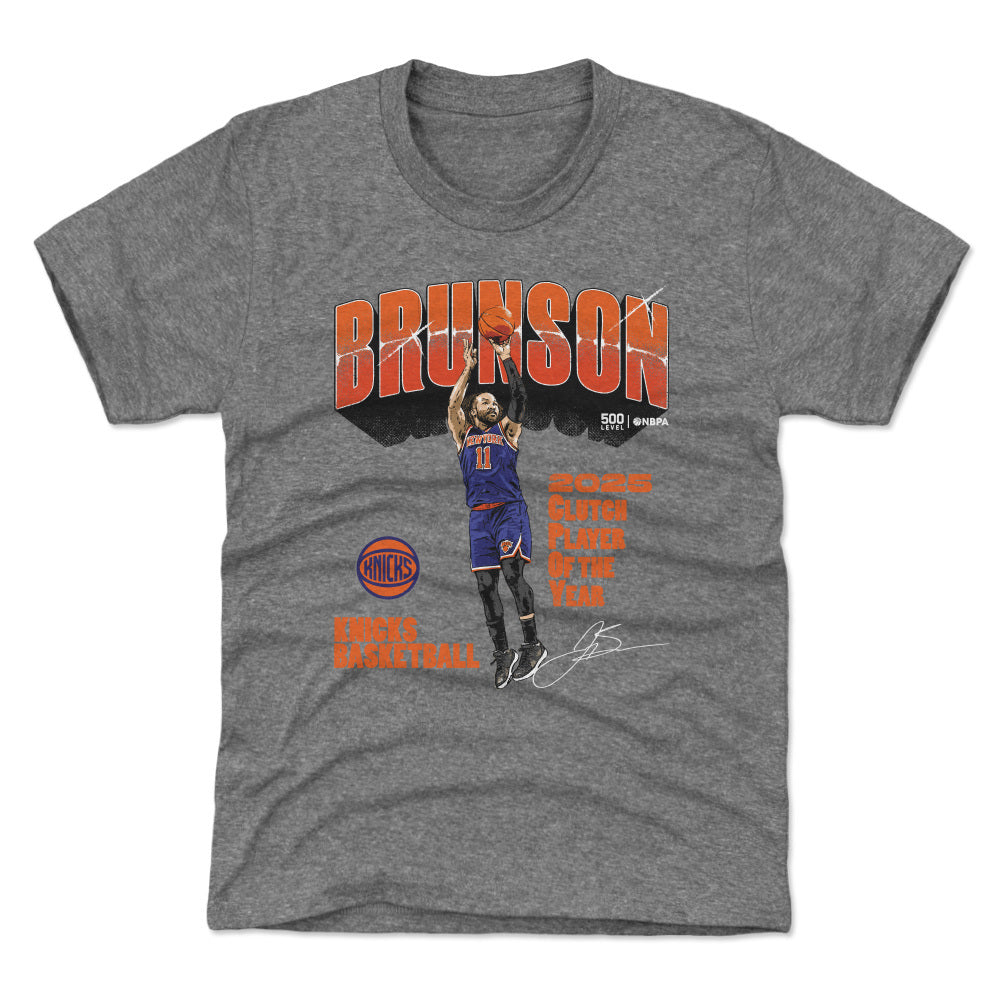 Jalen Brunson New York Knicks 2025 Clutch Player Of The Year WHT