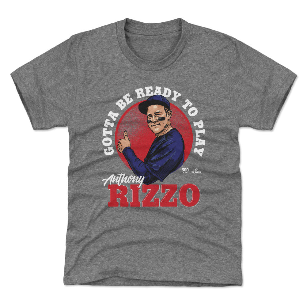 Anthony Rizzo Chicago C Ready To Play W WHT