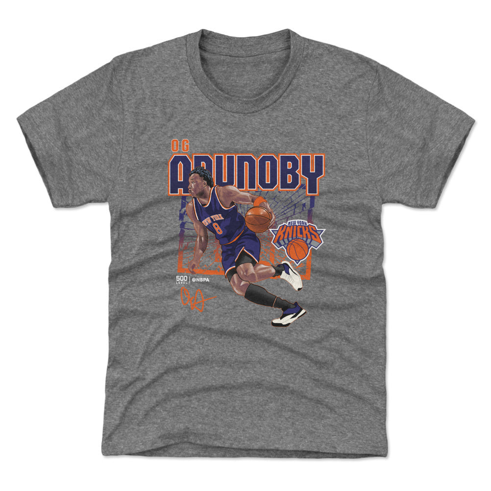 OG Anunoby New York Knicks Shattered WHT