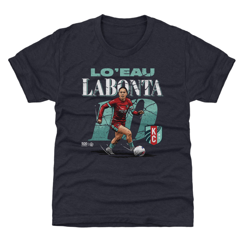 Lo'eau LaBonta Kansas City Current Cracked Number WHT