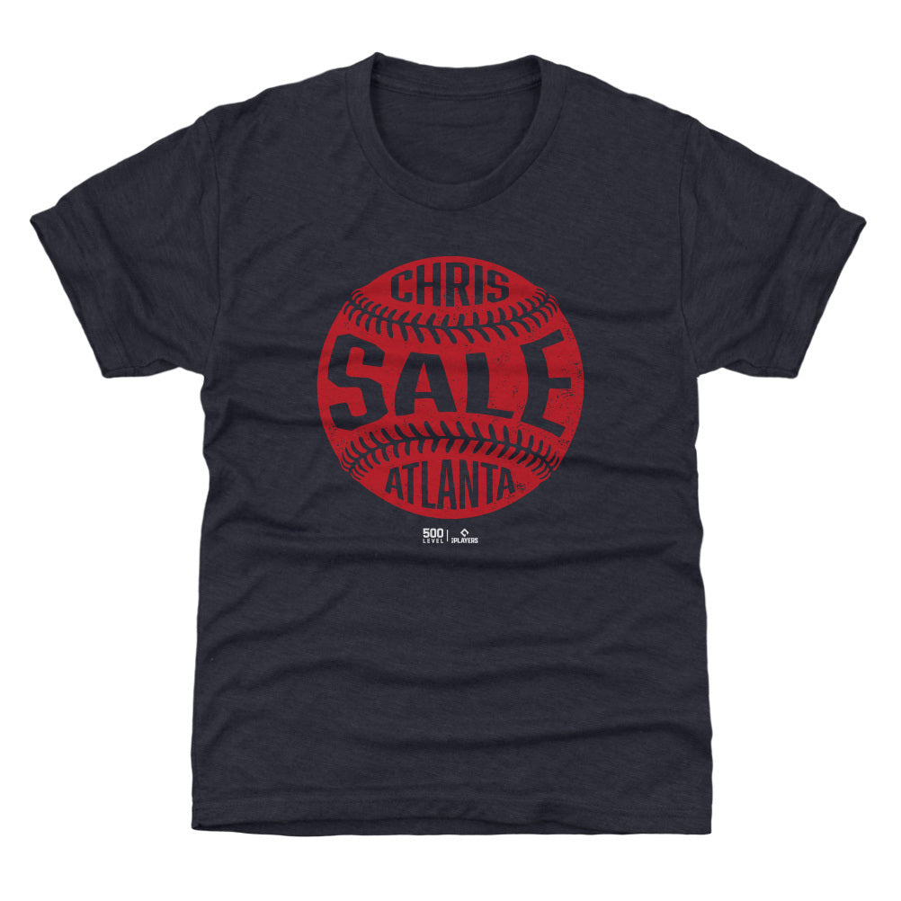 Chris Sale Atlanta Vintage Baseball WHT