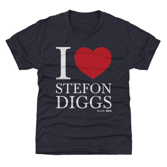 Stefon Diggs New England I Love WHT