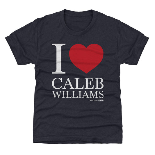 Caleb Williams Chicago I Love WHT