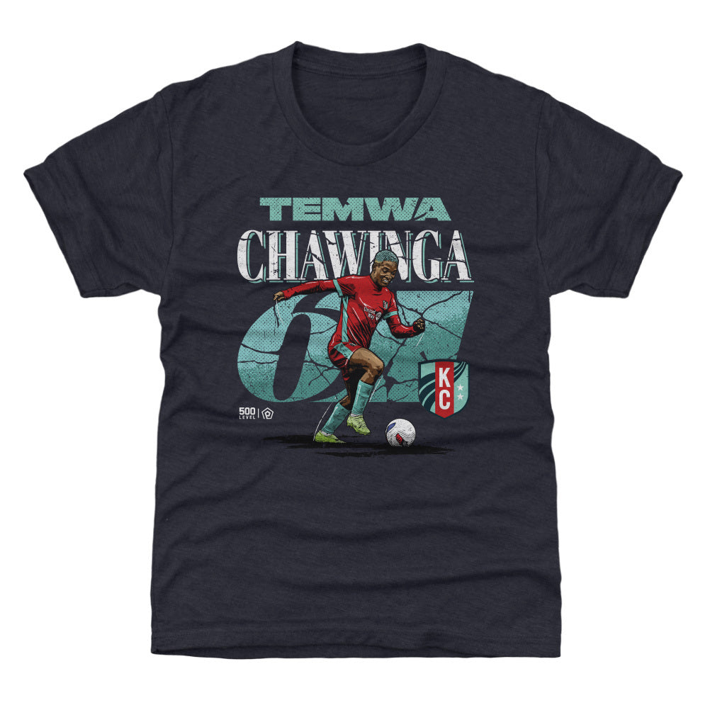 Temwa Chawinga Kansas City Current Cracked Number WHT