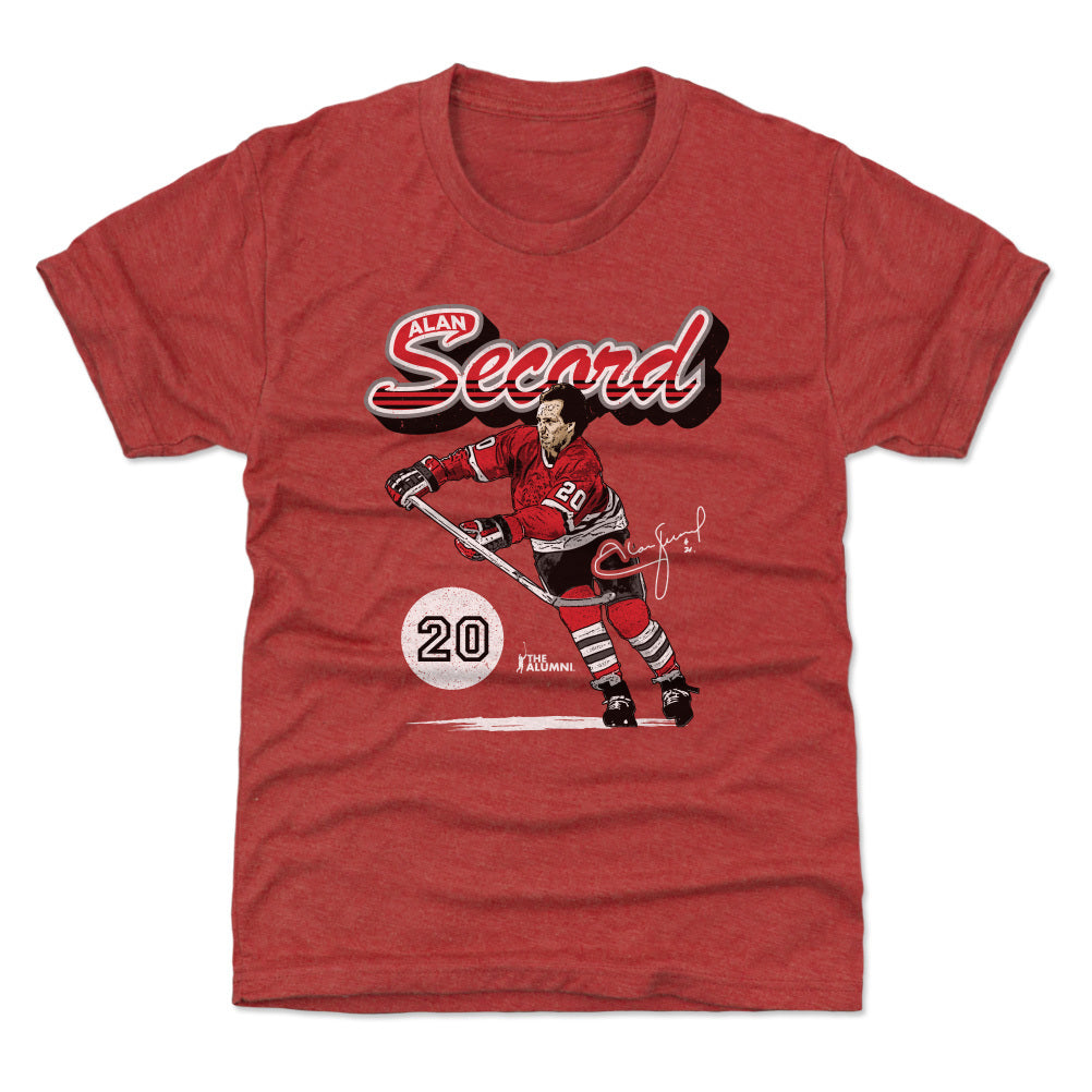 Alan Secord Chicago Retro Script WHT