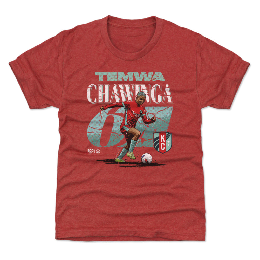 Temwa Chawinga Kansas City Current Cracked Number WHT