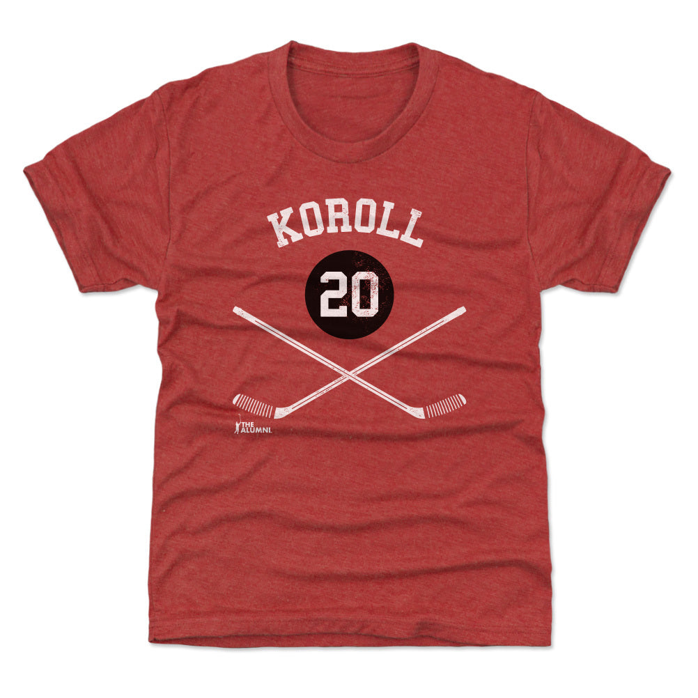 Cliff Koroll Chicago 20 Sticks WHT