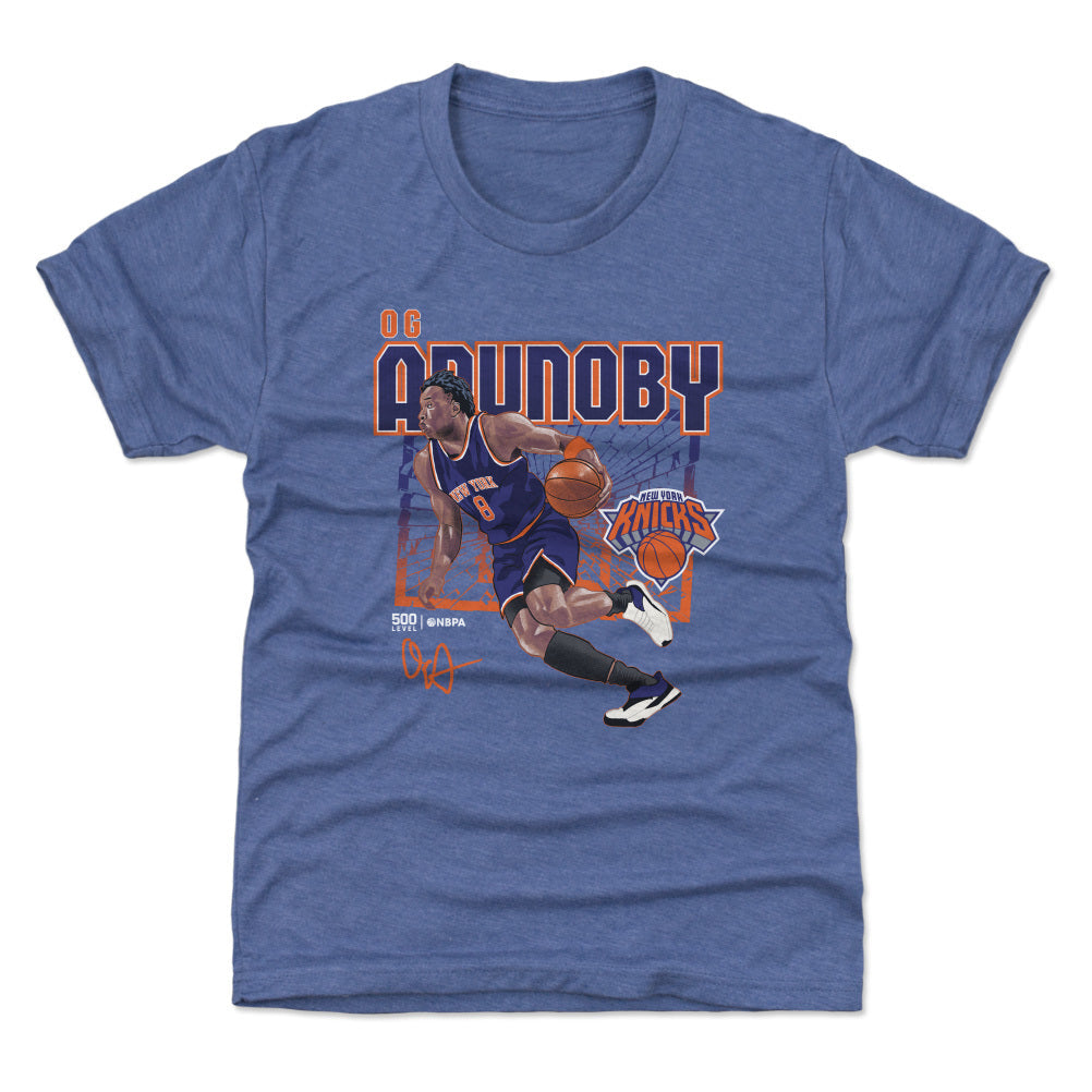 OG Anunoby New York Knicks Shattered WHT