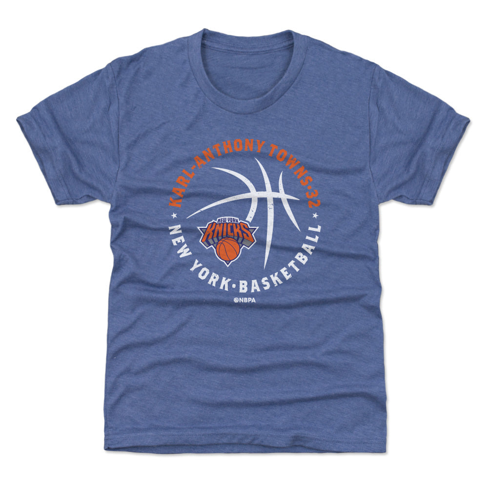 Karl-Anthony Towns New York Knicks Player Ball WHT