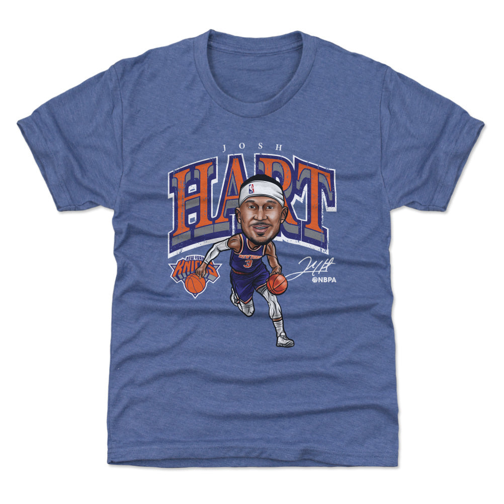 Josh Hart New York Knicks Cartoon WHT