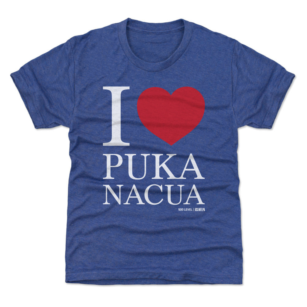 Puka Nacua Los Angeles R Love WHT