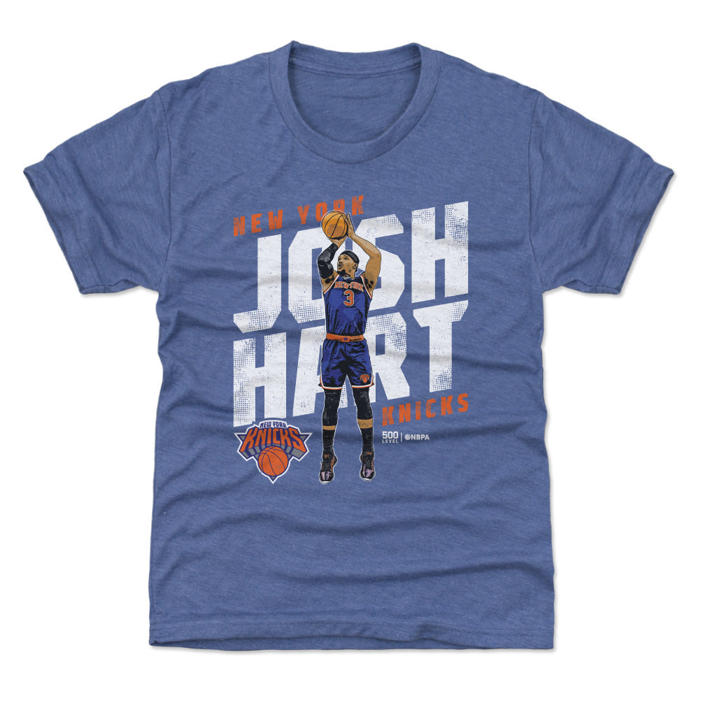 Josh Hart New York Knicks Slant WHT