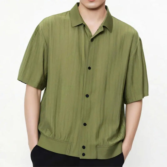 Lizard Vigilante “Heat Index” Short Sleeve – 2025 Men’s Summer Streetshirt for Runaway Looks, Night Rides & Riot-Worthy Style