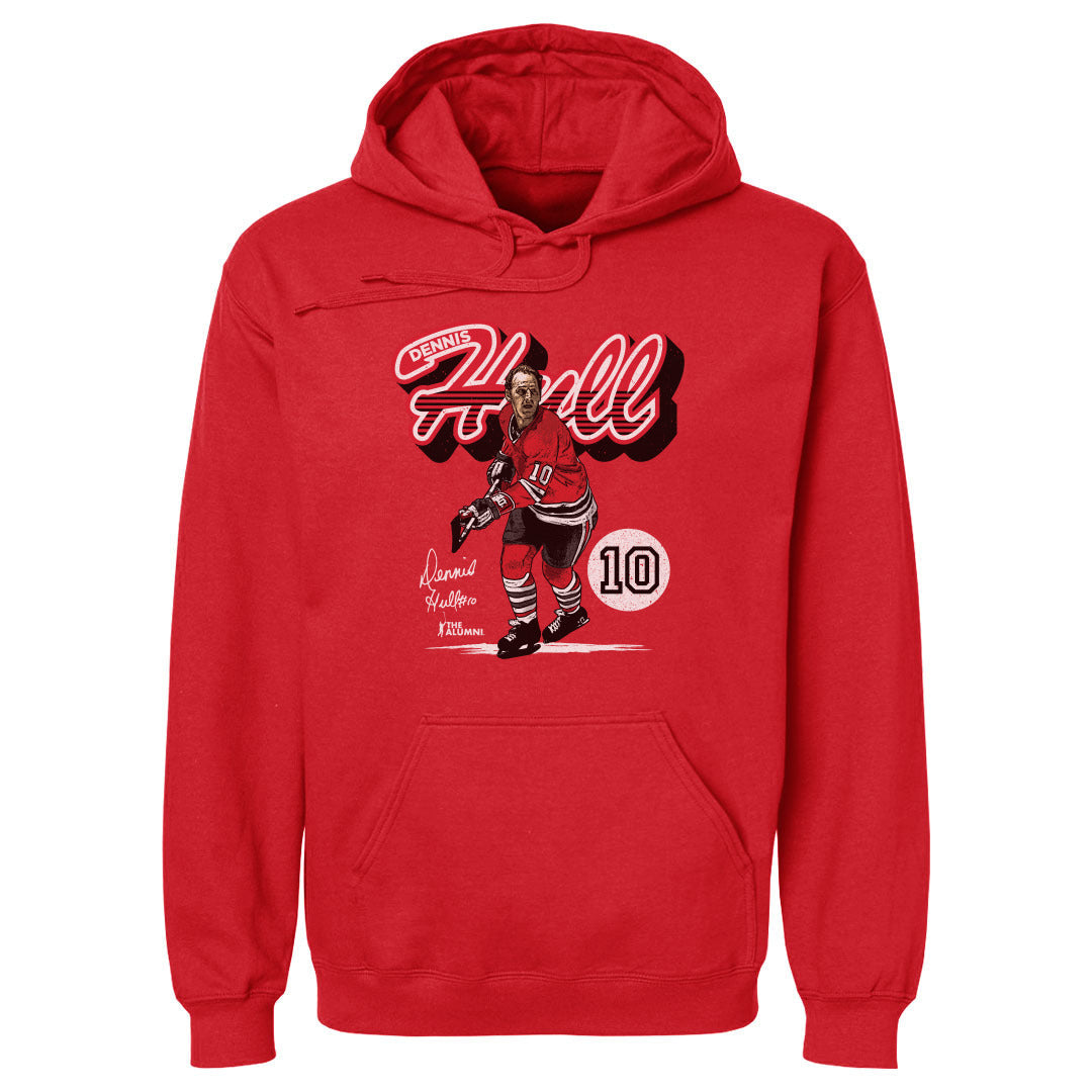 Dennis Hull Chicago Retro Script WHT