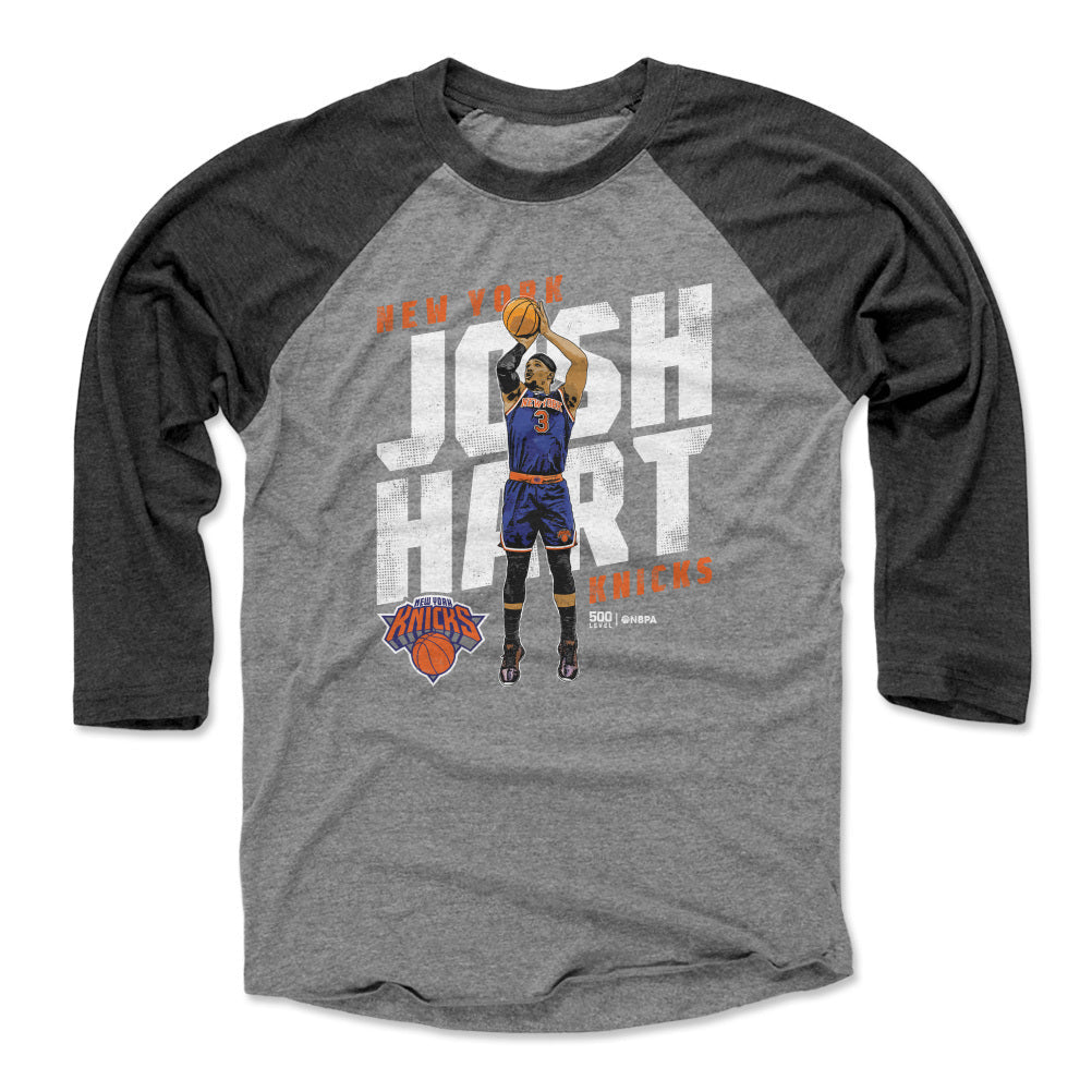Josh Hart New York Knicks Slant WHT