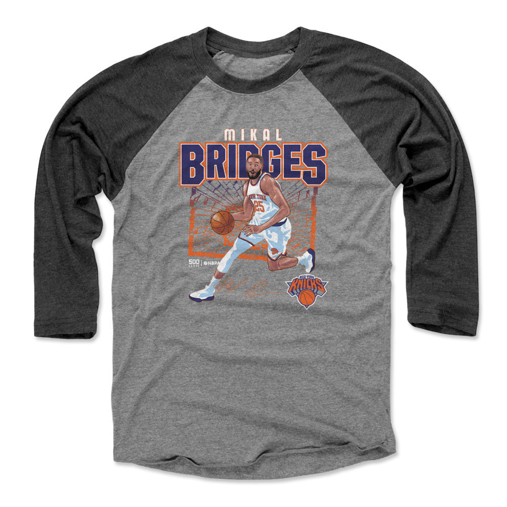 Mikal Bridges New York Knicks Shattered WHT