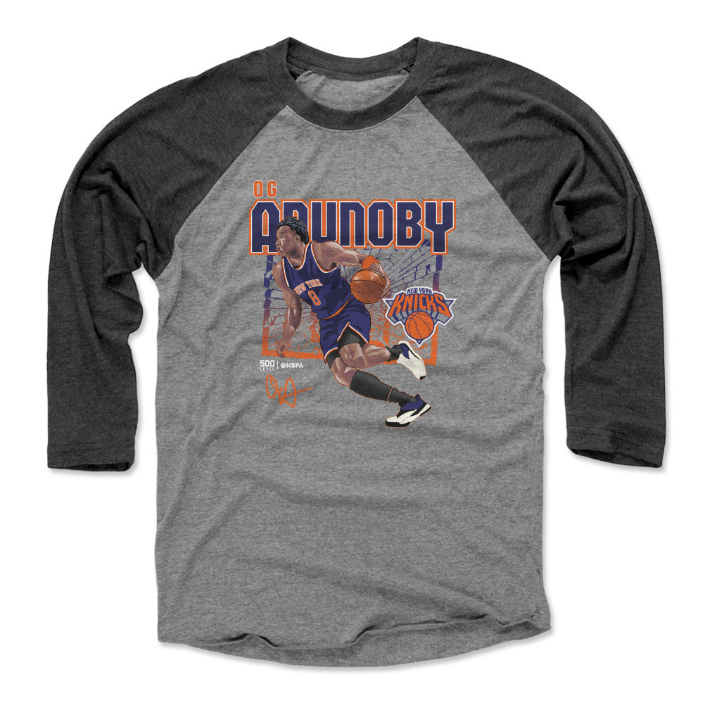 OG Anunoby New York Knicks Shattered WHT