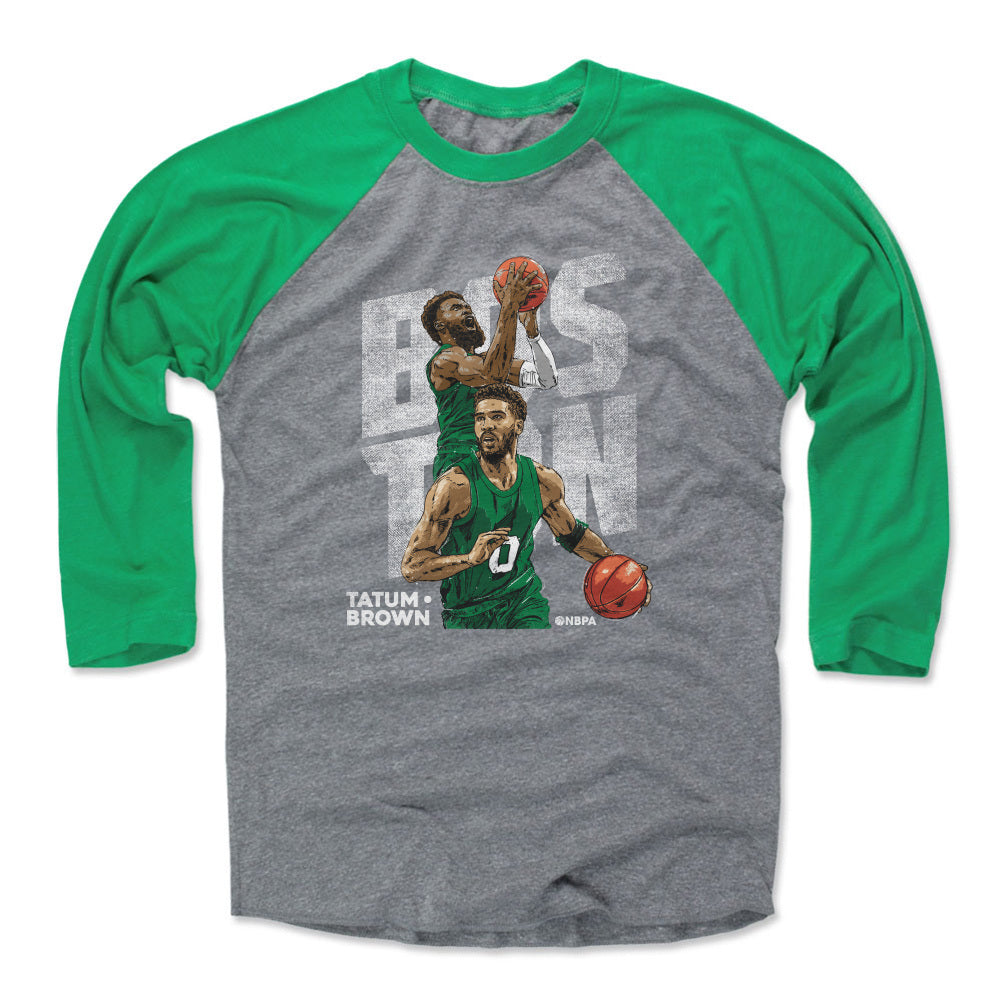 Jayson Tatum & Jaylen Brown Boston Duo WHT