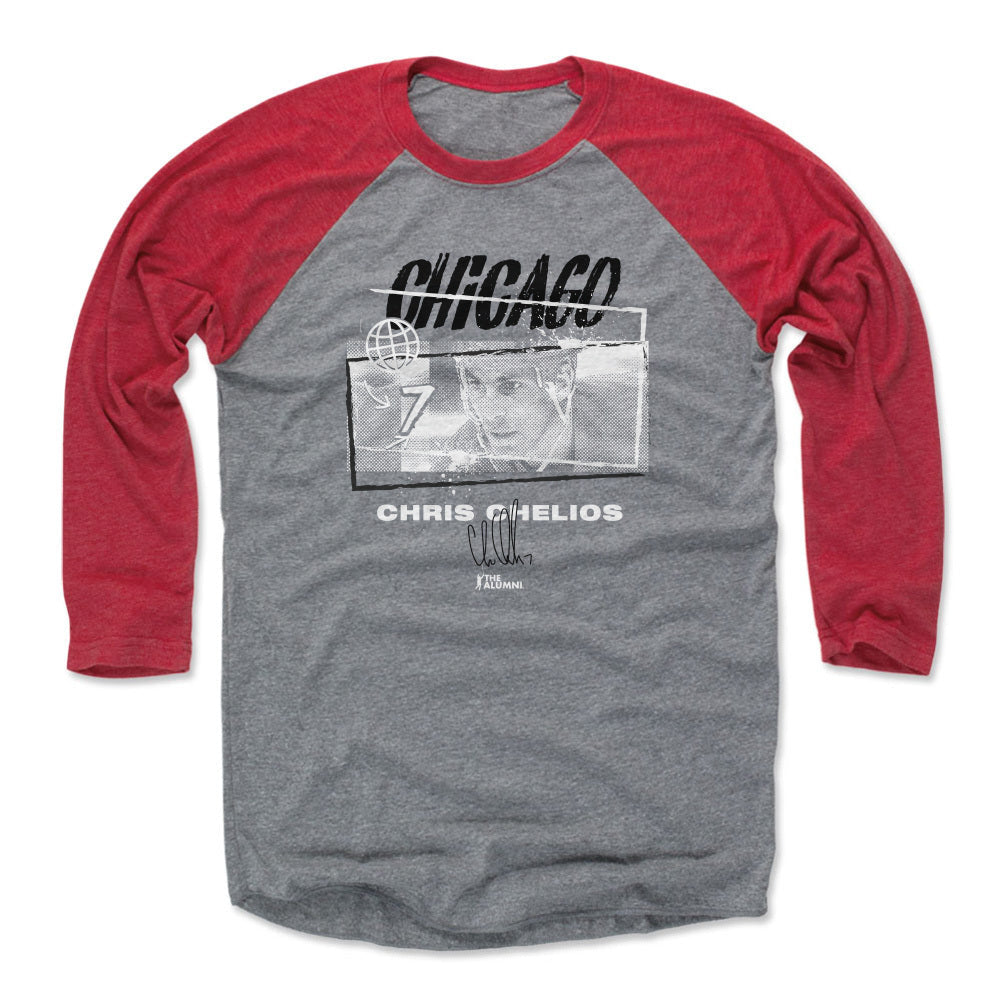 Chris Chelios Chicago Tones WHT