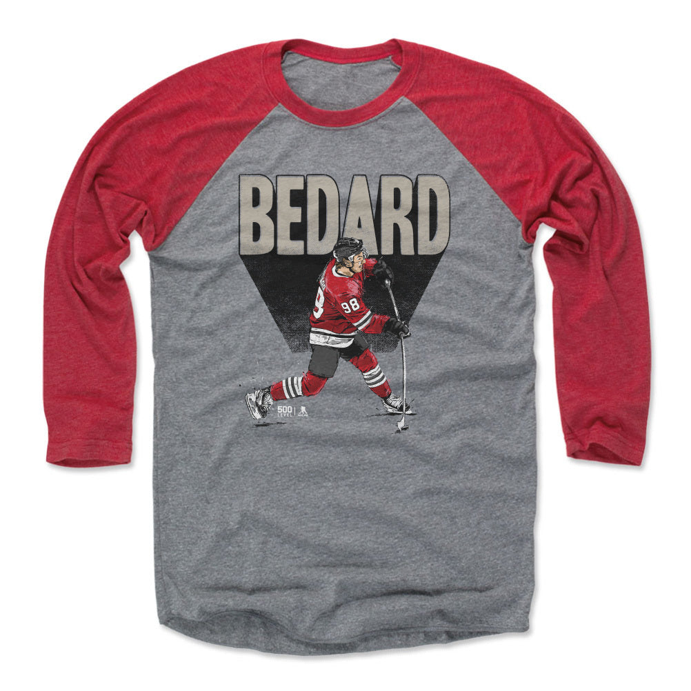 Connor Bedard Chicago Bold WHT
