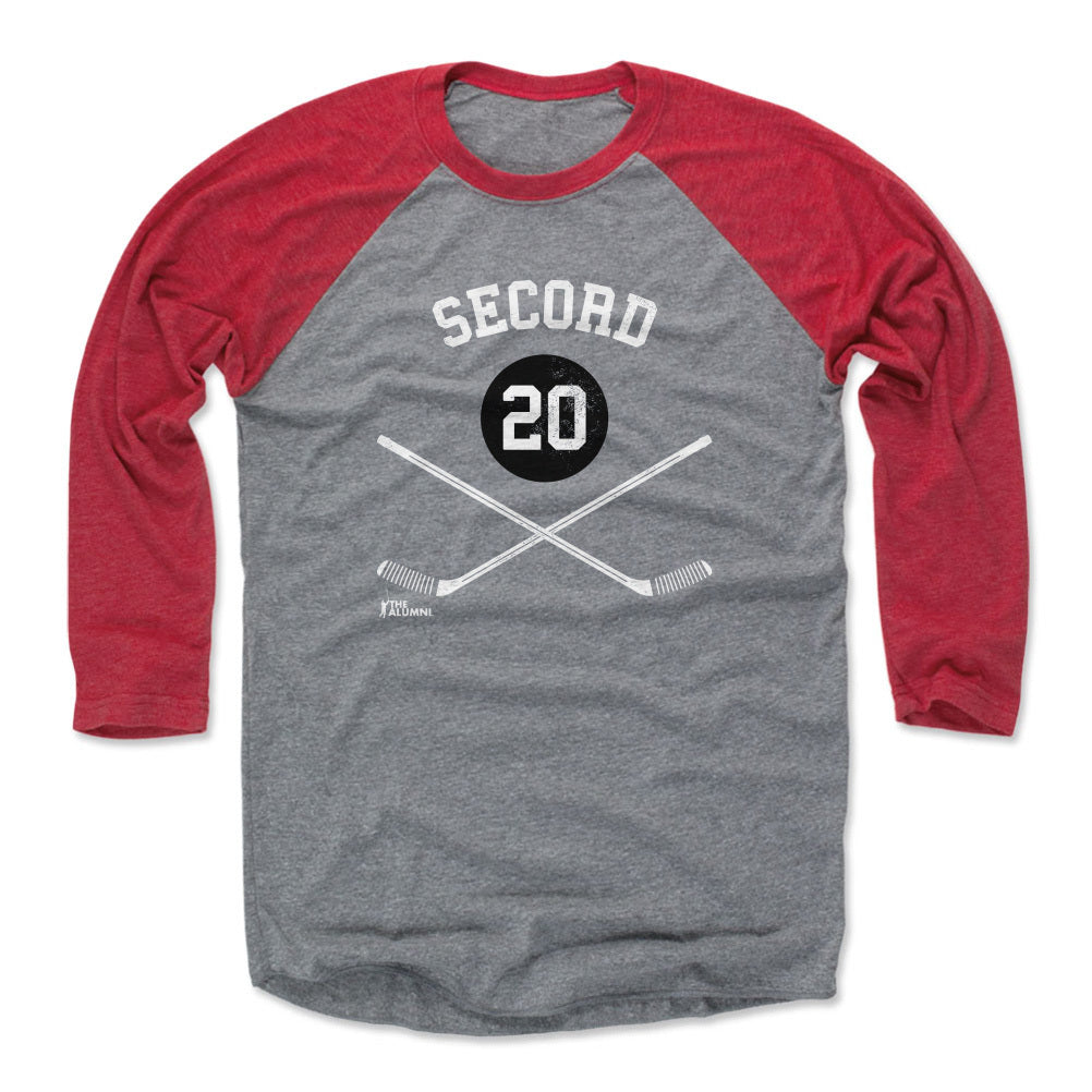 Alan Secord Chicago 20 Sticks WHT