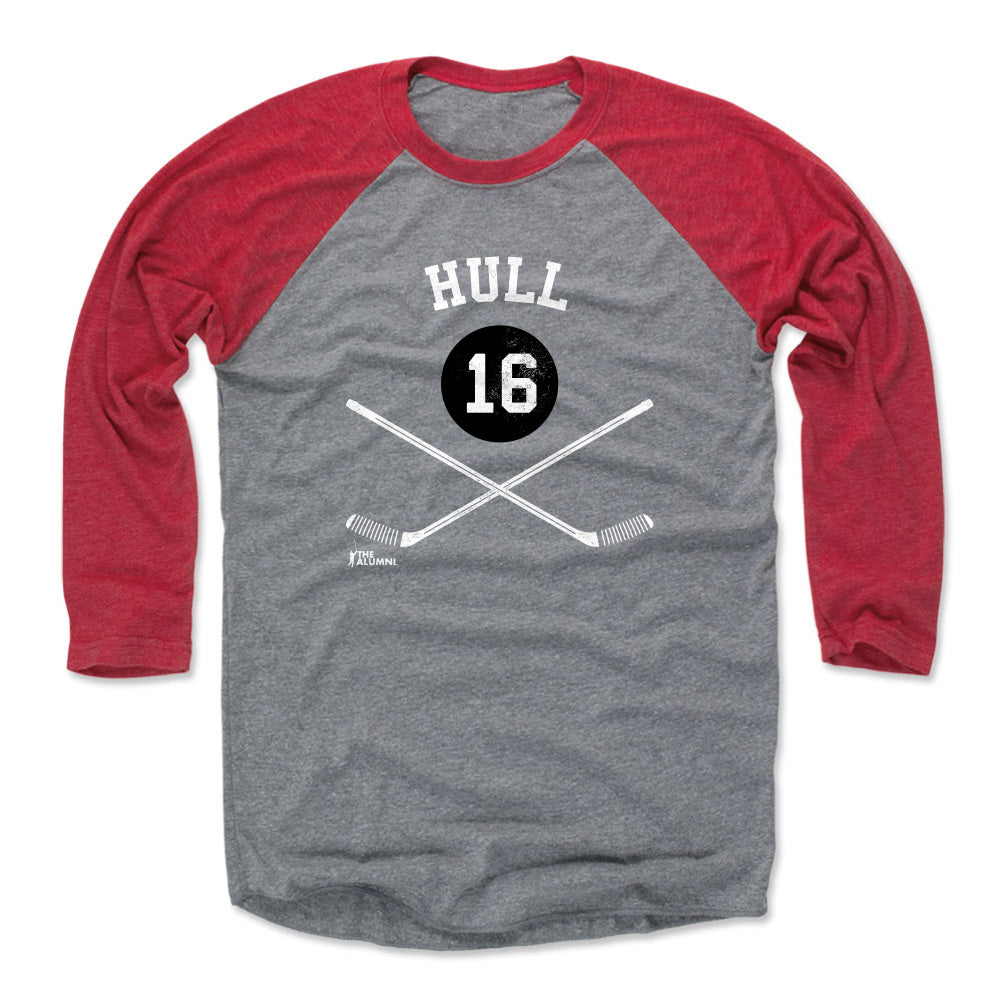 Bobby Hull Chicago 16 Sticks WHT