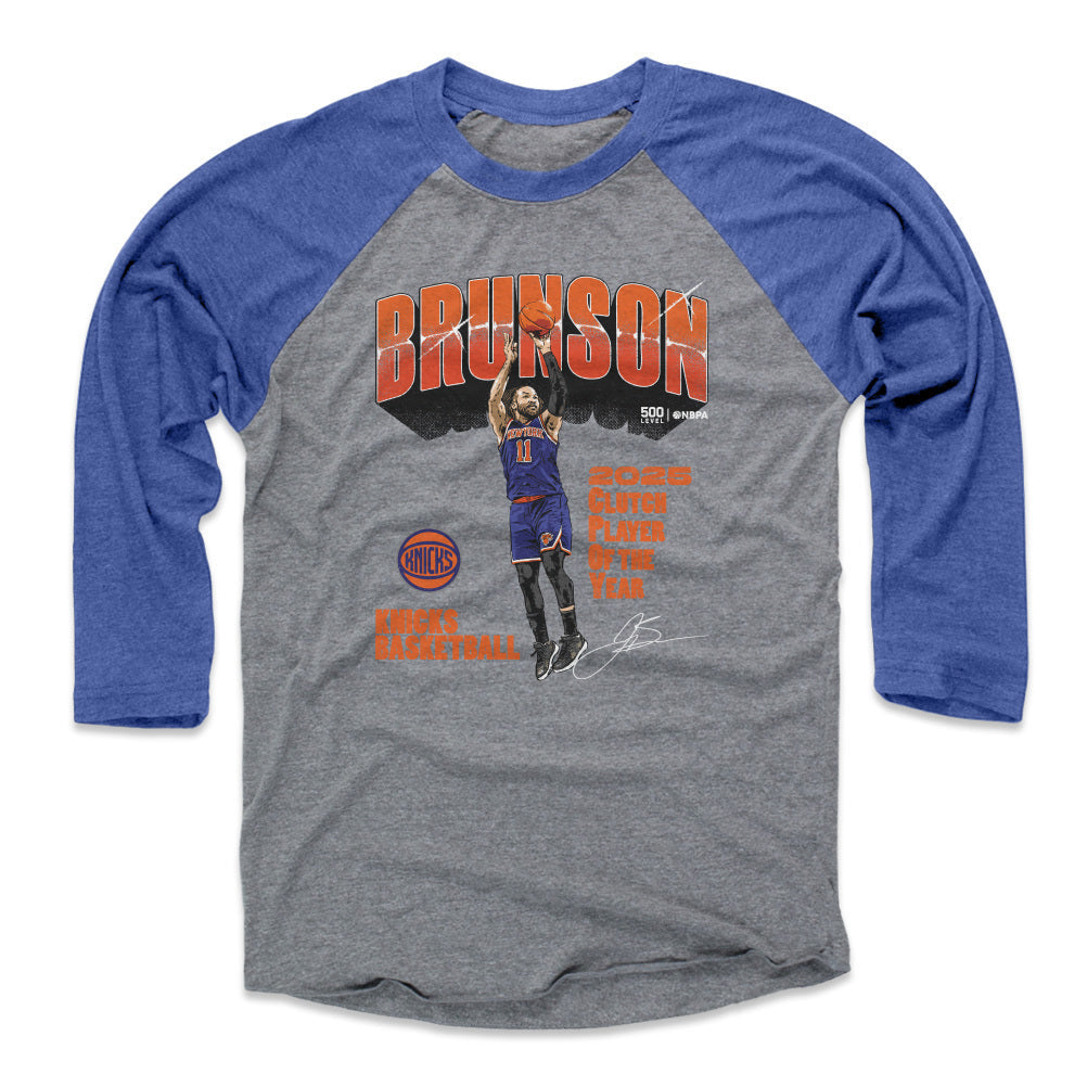 Jalen Brunson New York Knicks 2025 Clutch Player Of The Year WHT