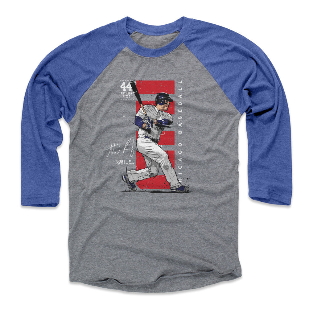 Anthony Rizzo Chicago C Vertical WHT