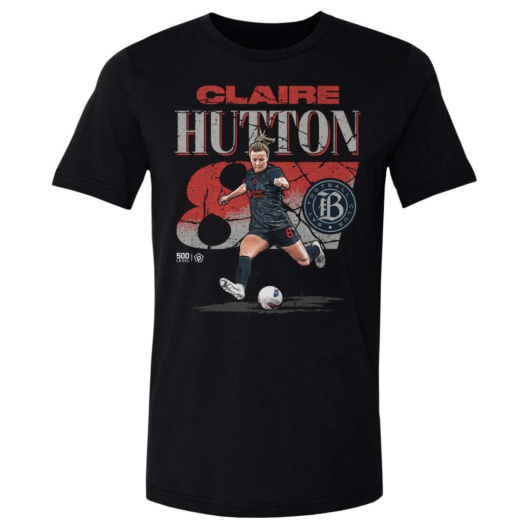 Claire Hutton Bay FC Cracked Number WHT